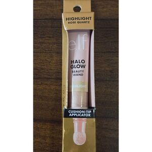 ELF Halo Glow Highlight Beauty Wand Rose Quartz Liquid Highlighter 2% Squalane